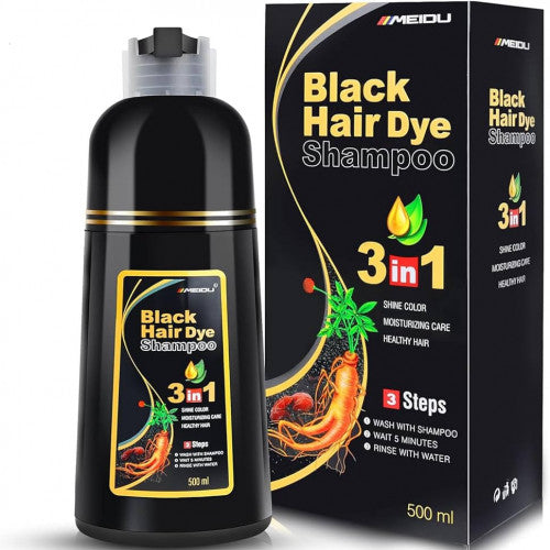 Shampoo Meidu Negro 3 en 1