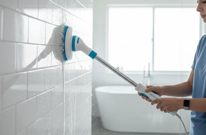 Hurricane Spin Scrubber - Cepillo Eléctrico Giratorio Recargable con 3 Cabezales