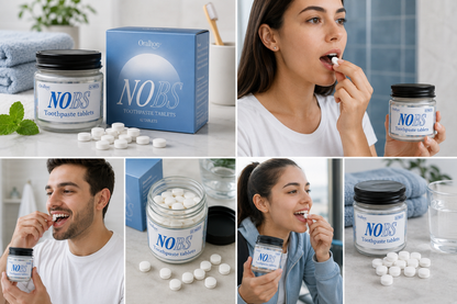 Tabletas de Pasta Dental para el Cuidado Bucal – 62 Cápsulas